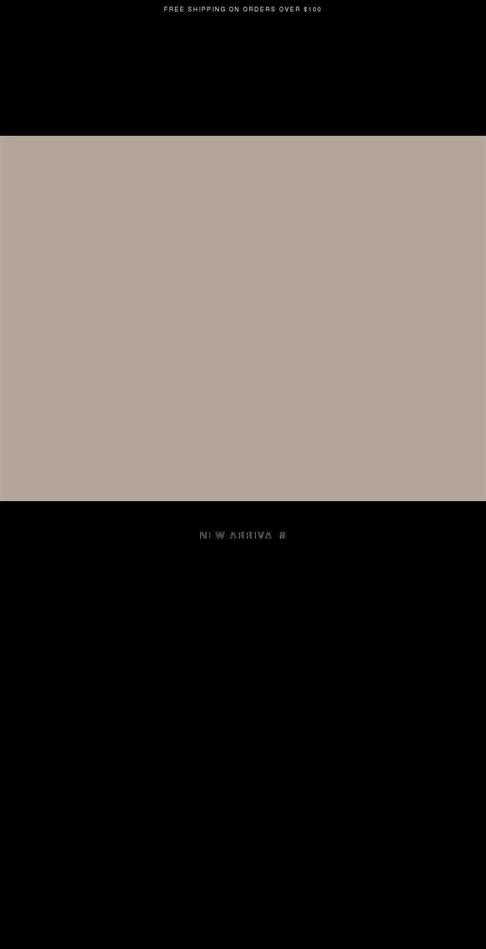 shophereandnow.com shopify website screenshot