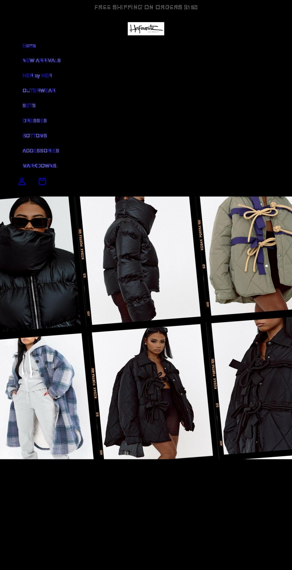 shopherfavoritela.com shopify website screenshot