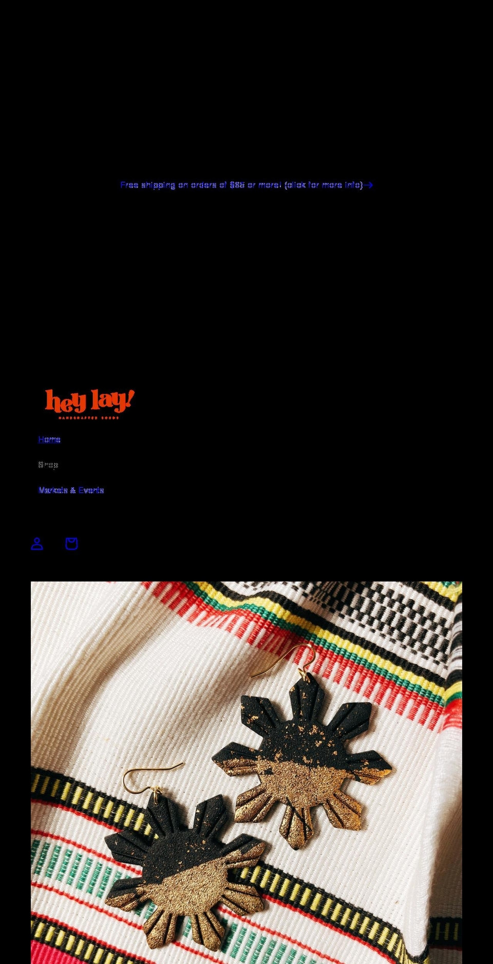 shopheylay.com shopify website screenshot