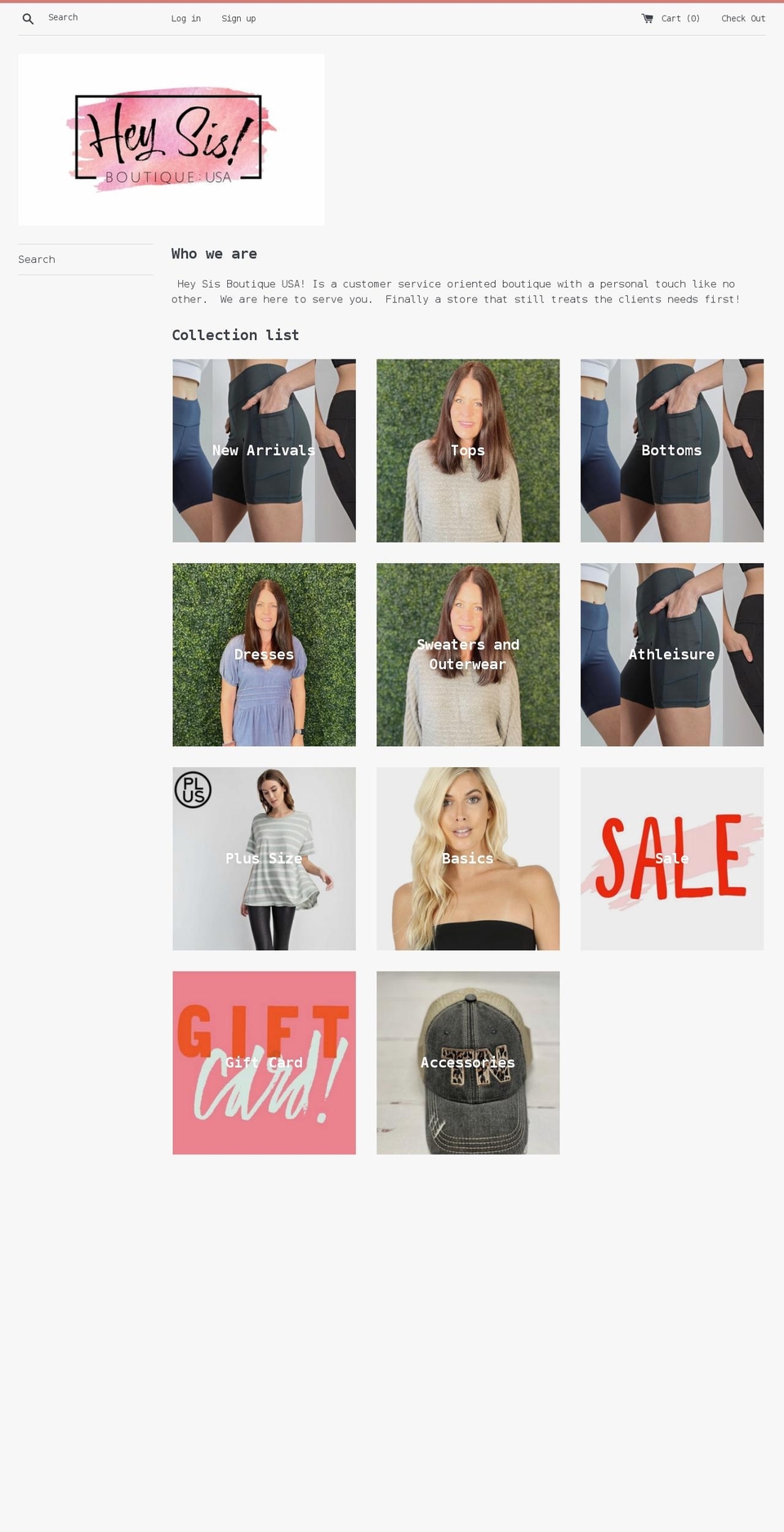 shopheysis.com — Shopify storefront screenshot