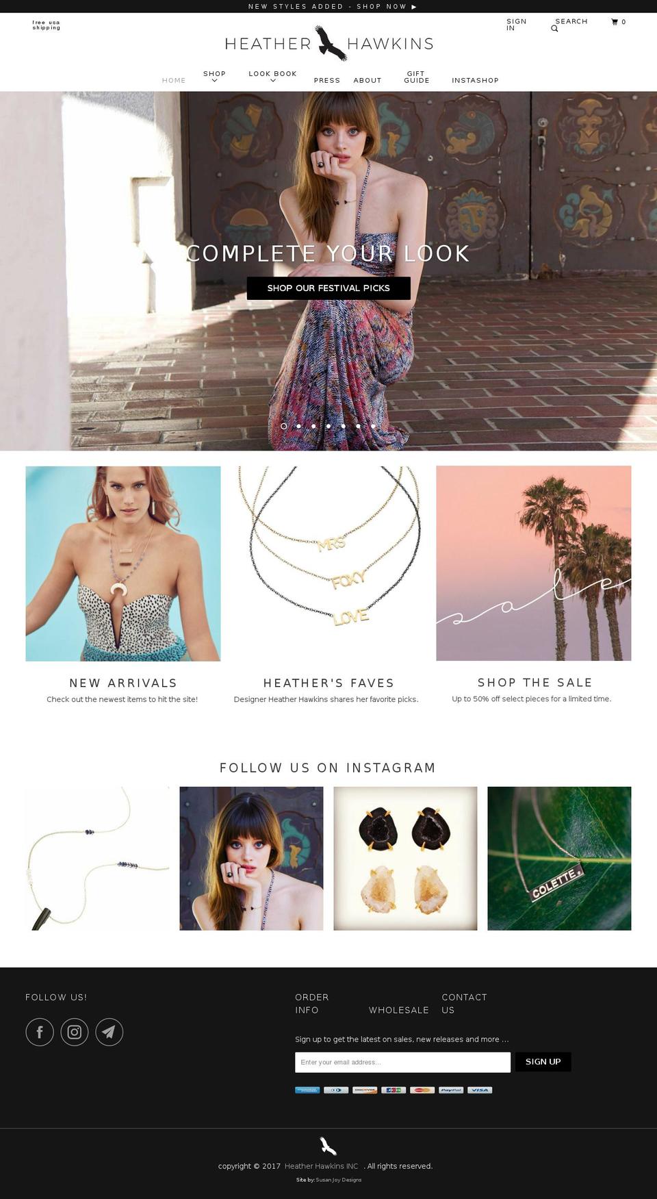 shophh.com shopify website screenshot