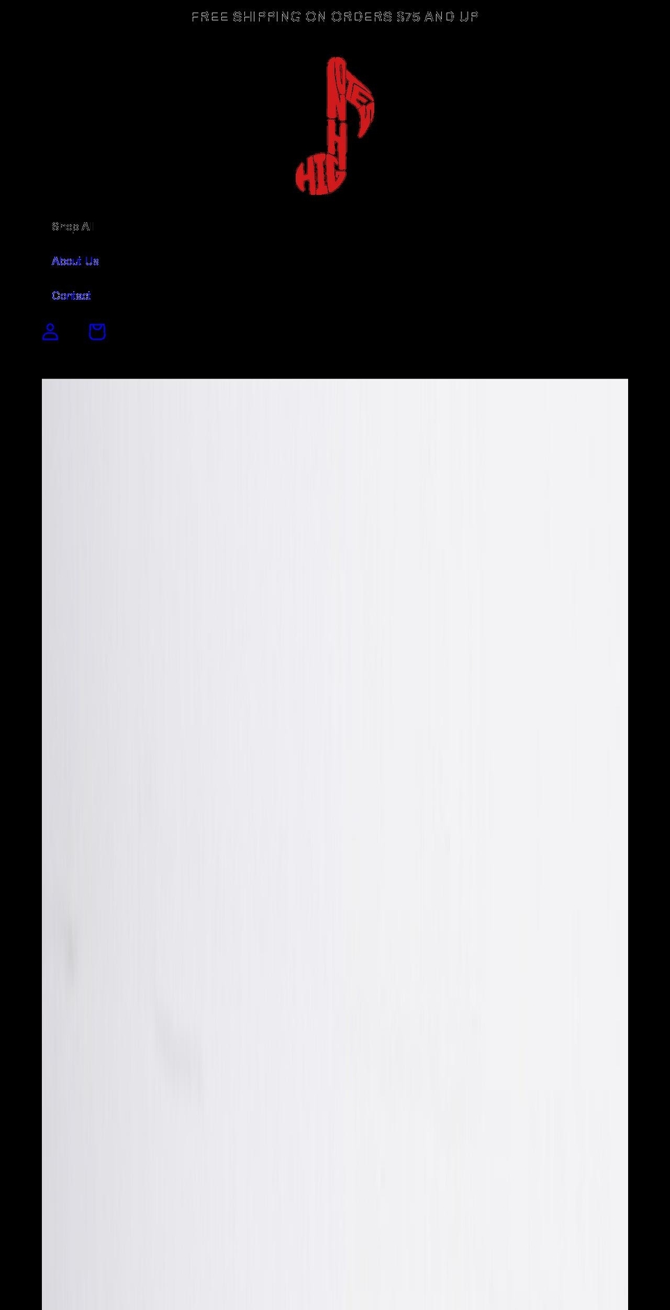 shophighnotes.com shopify website screenshot