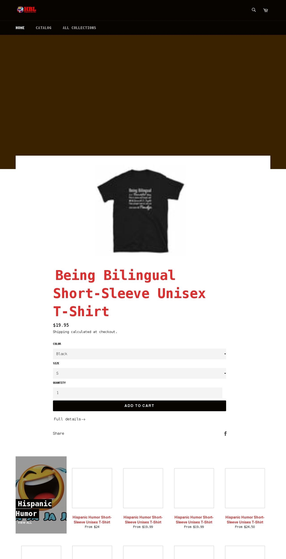 shophispanicsbelike.com shopify website screenshot