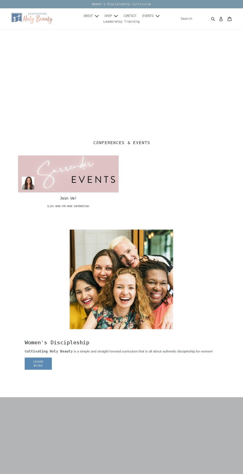 shopholybeauty.com shopify website screenshot