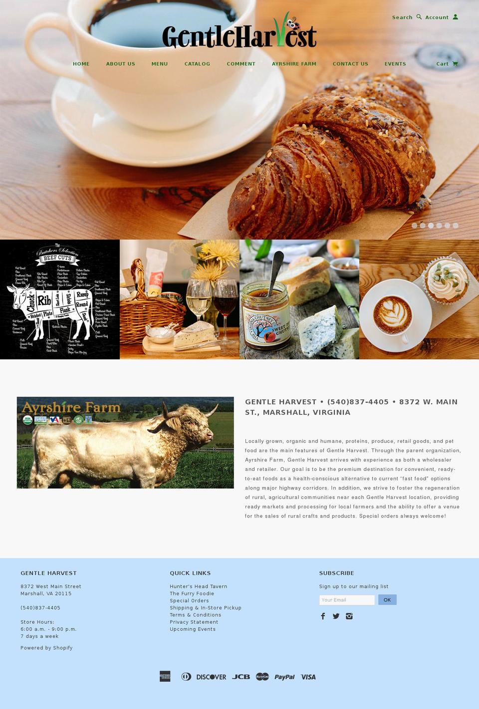 shophomefarmstore.com shopify website screenshot
