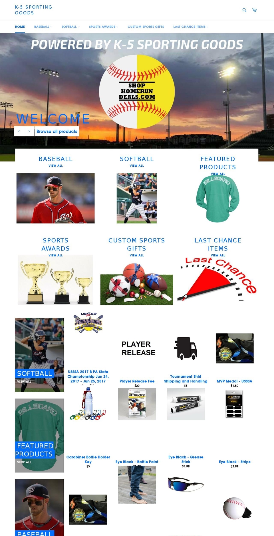 shophomerundeals.com — Shopify storefront screenshot