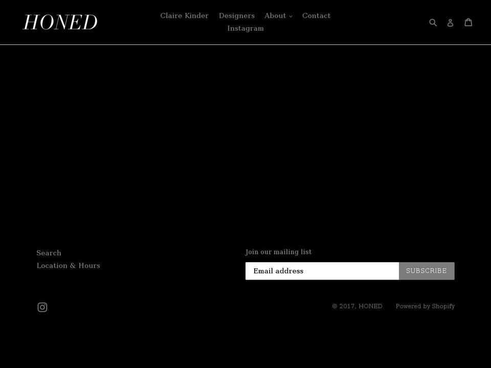shophoned.com shopify website screenshot