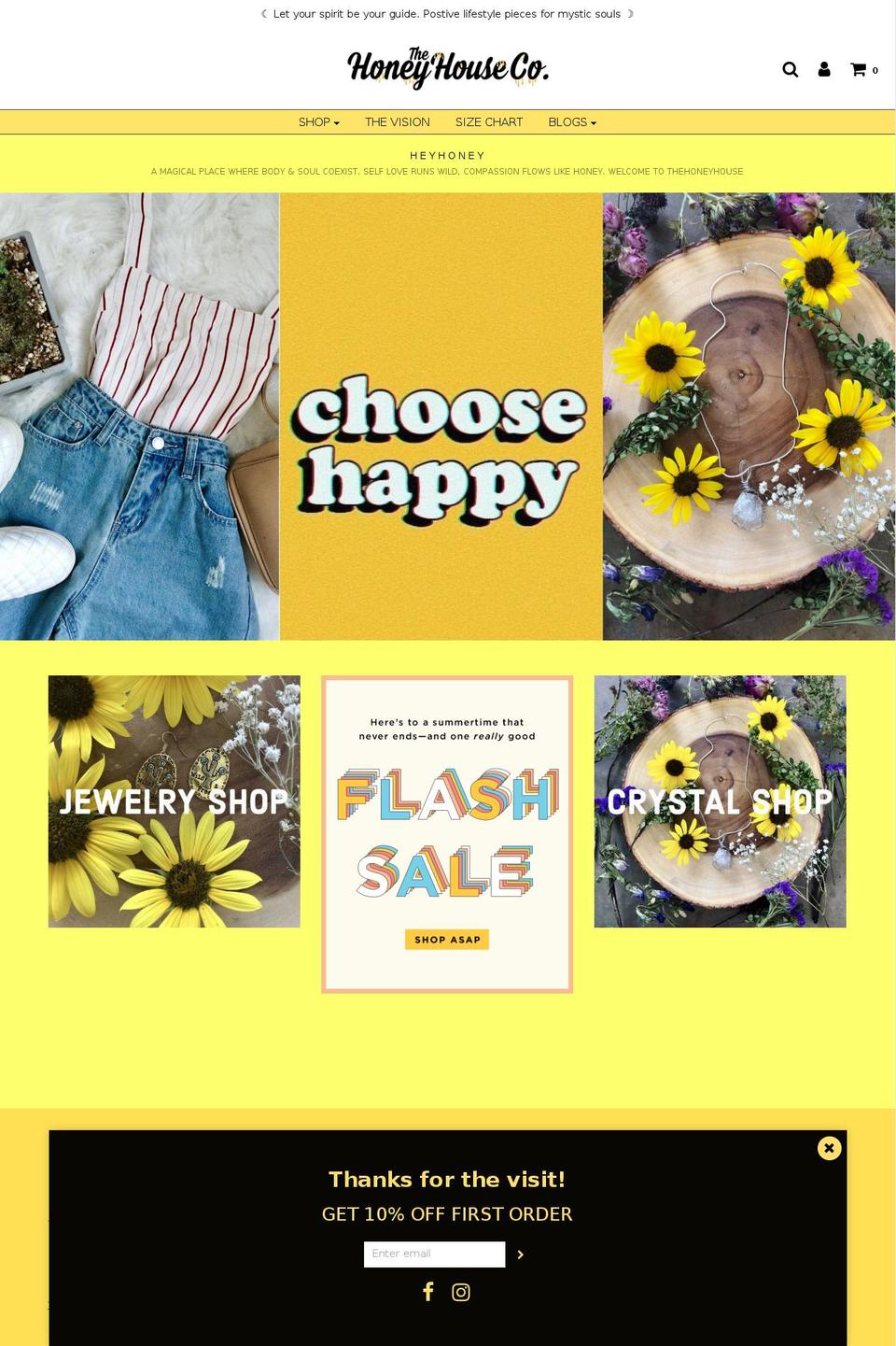 Copy of Envy Shopify theme site example shophoneyhouse.com