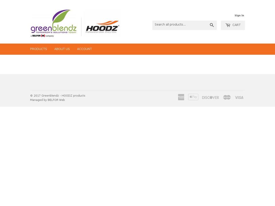 shophoodz.com shopify website screenshot