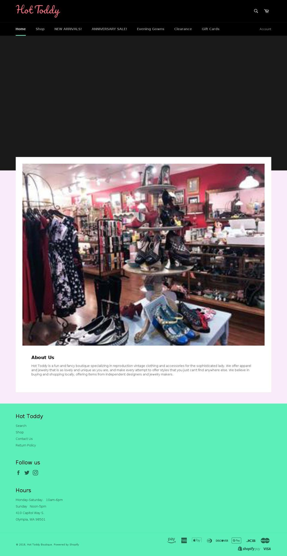 shophottoddy.net shopify website screenshot