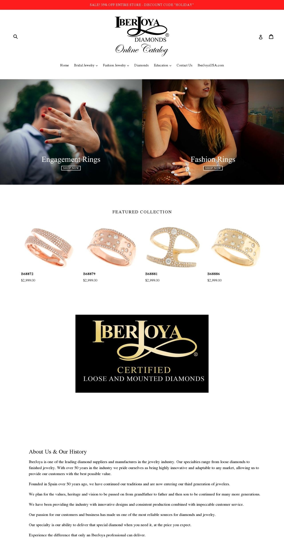 shopiberjoyausa.com — Shopify storefront screenshot