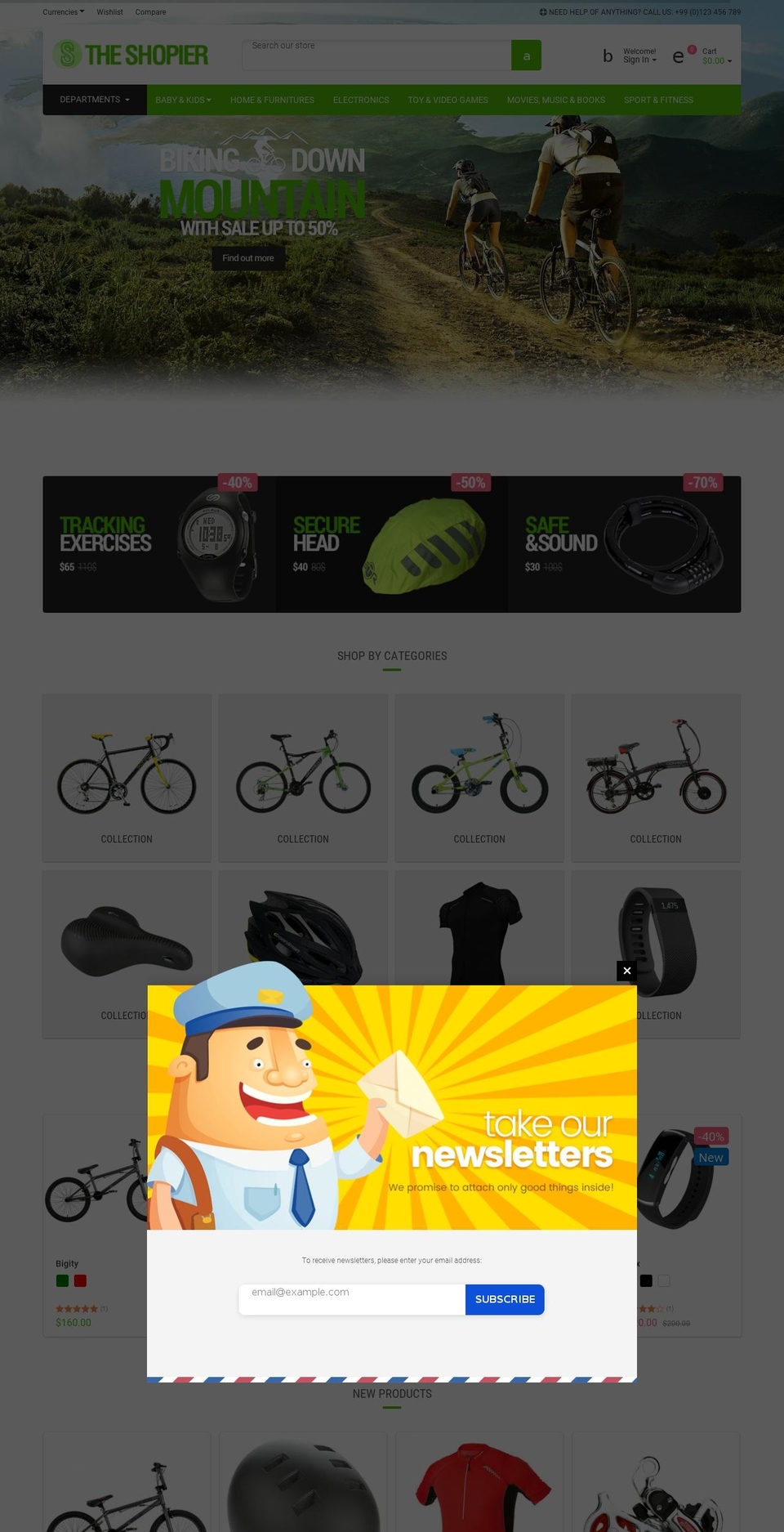 V-Final Shopify theme site example shopier-demo-1.myshopify.com