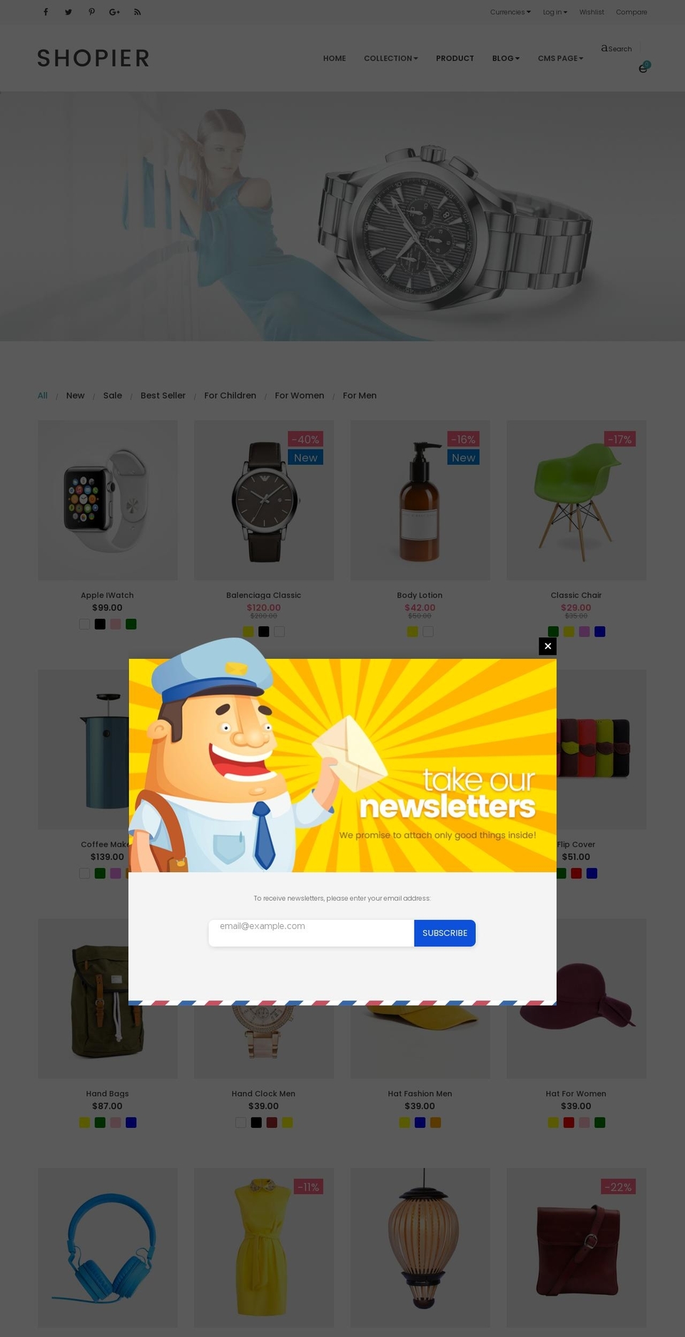 V-Final Shopify theme site example shopier-demo-minimalist.myshopify.com