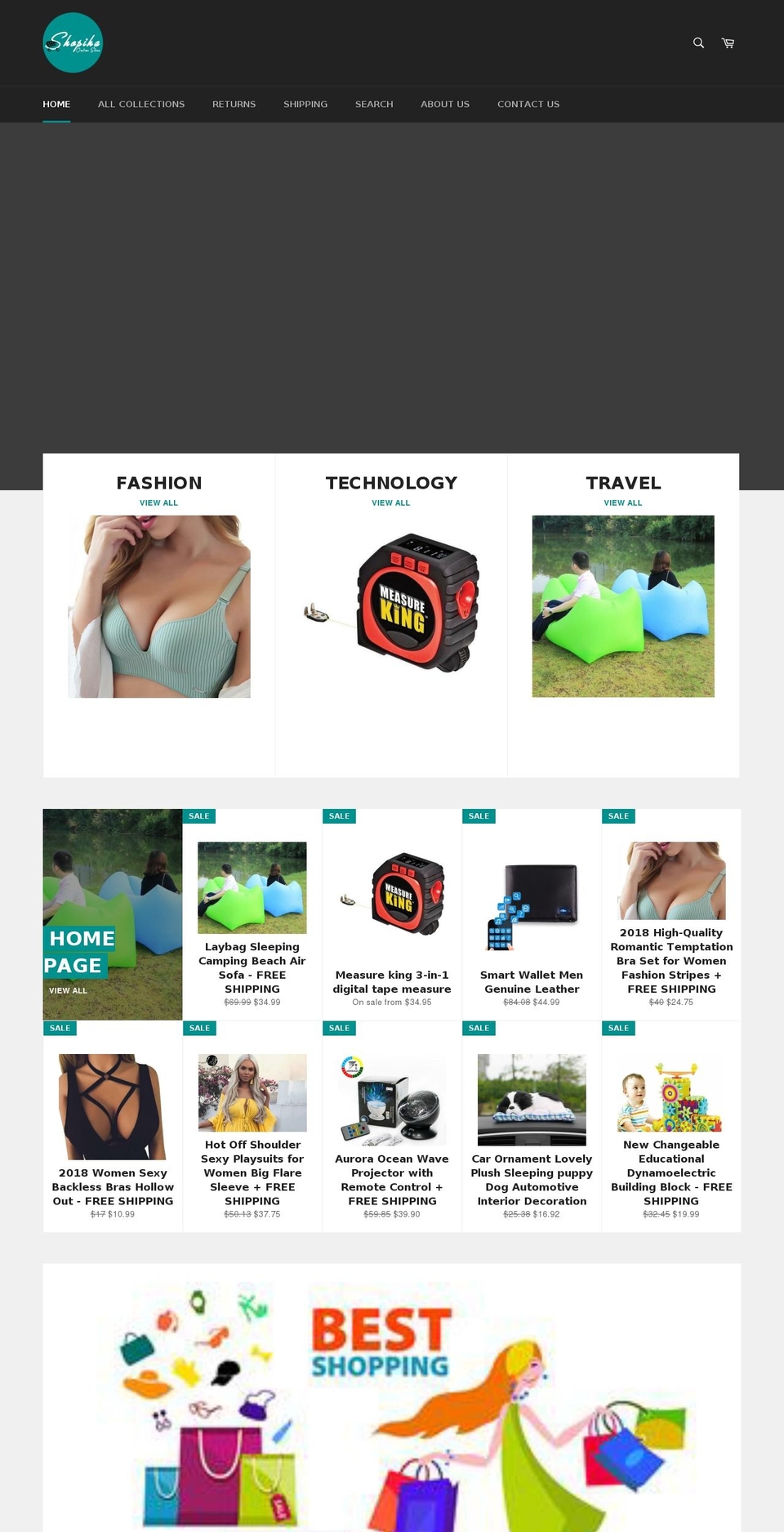 shopiha.com — Shopify storefront screenshot