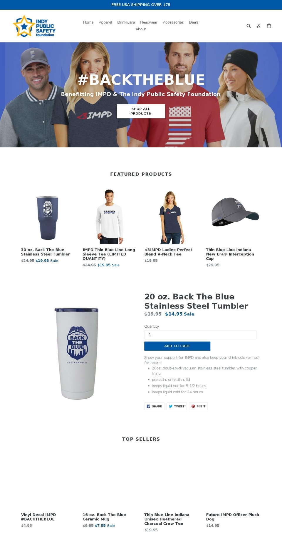 shopimpd.com shopify website screenshot