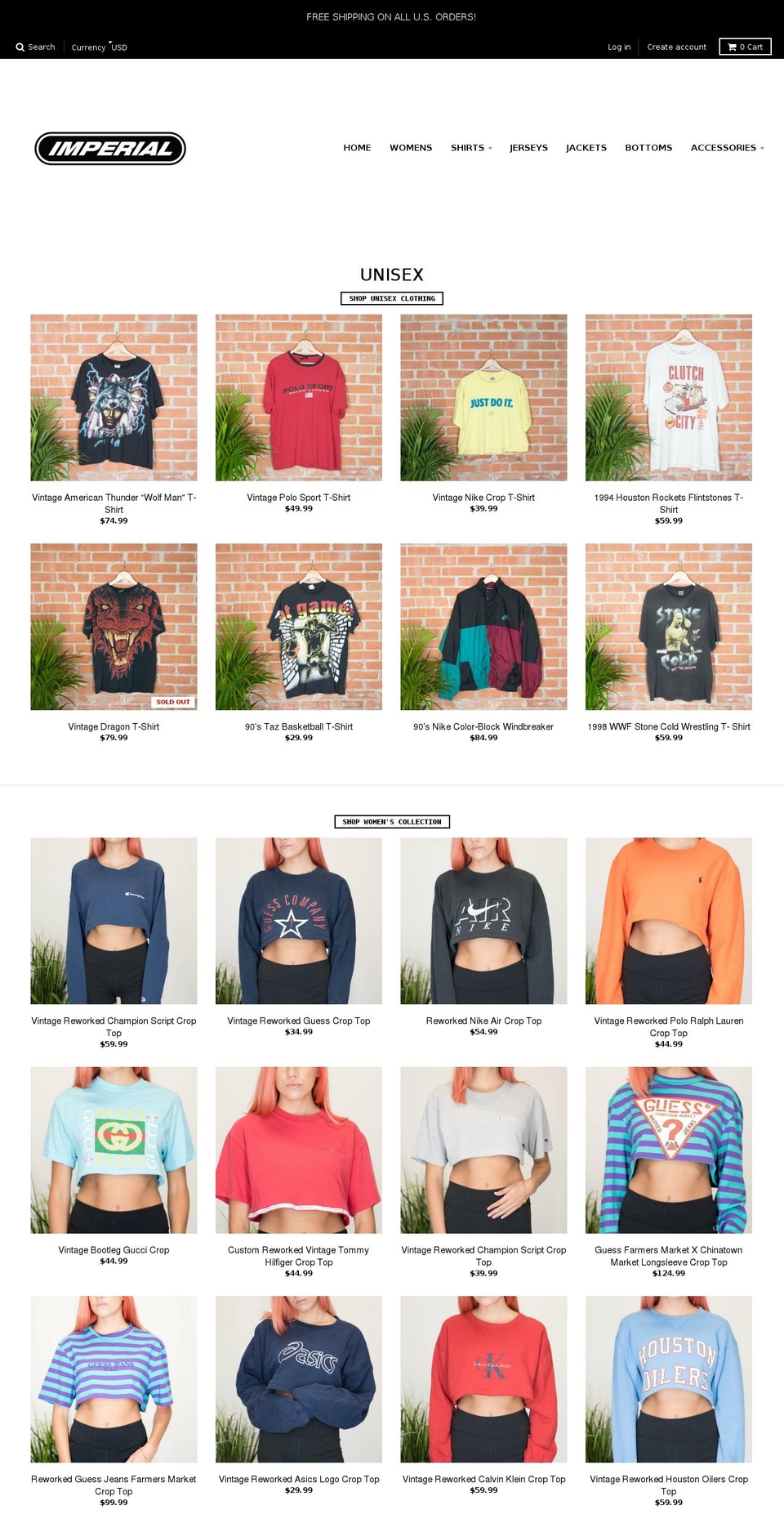 shopimperial.net shopify website screenshot