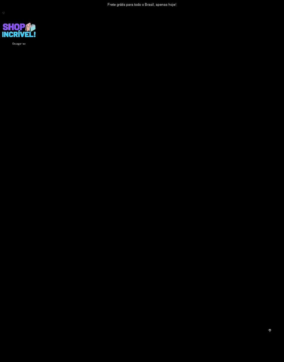shopincrivel.com — Shopify storefront screenshot