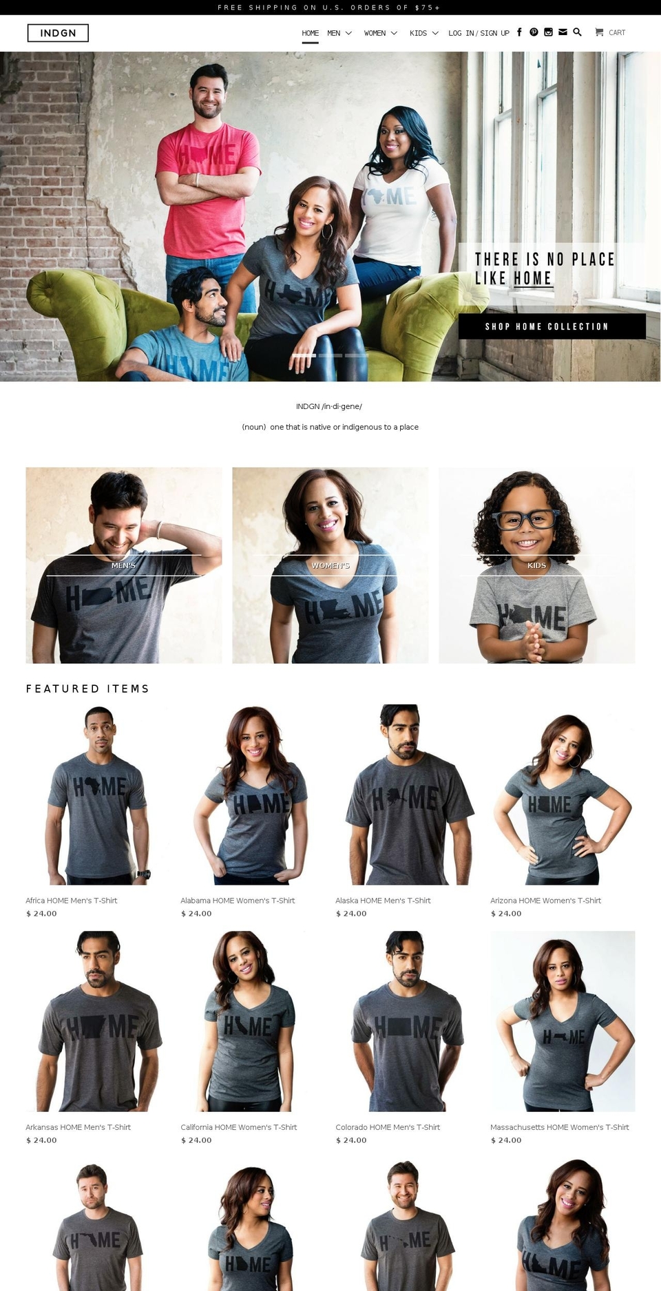 shopindgn.com shopify website screenshot