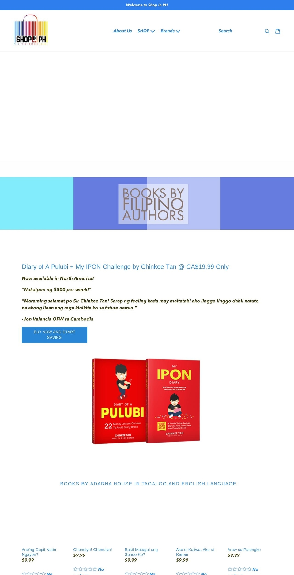 shopinph.com shopify website screenshot