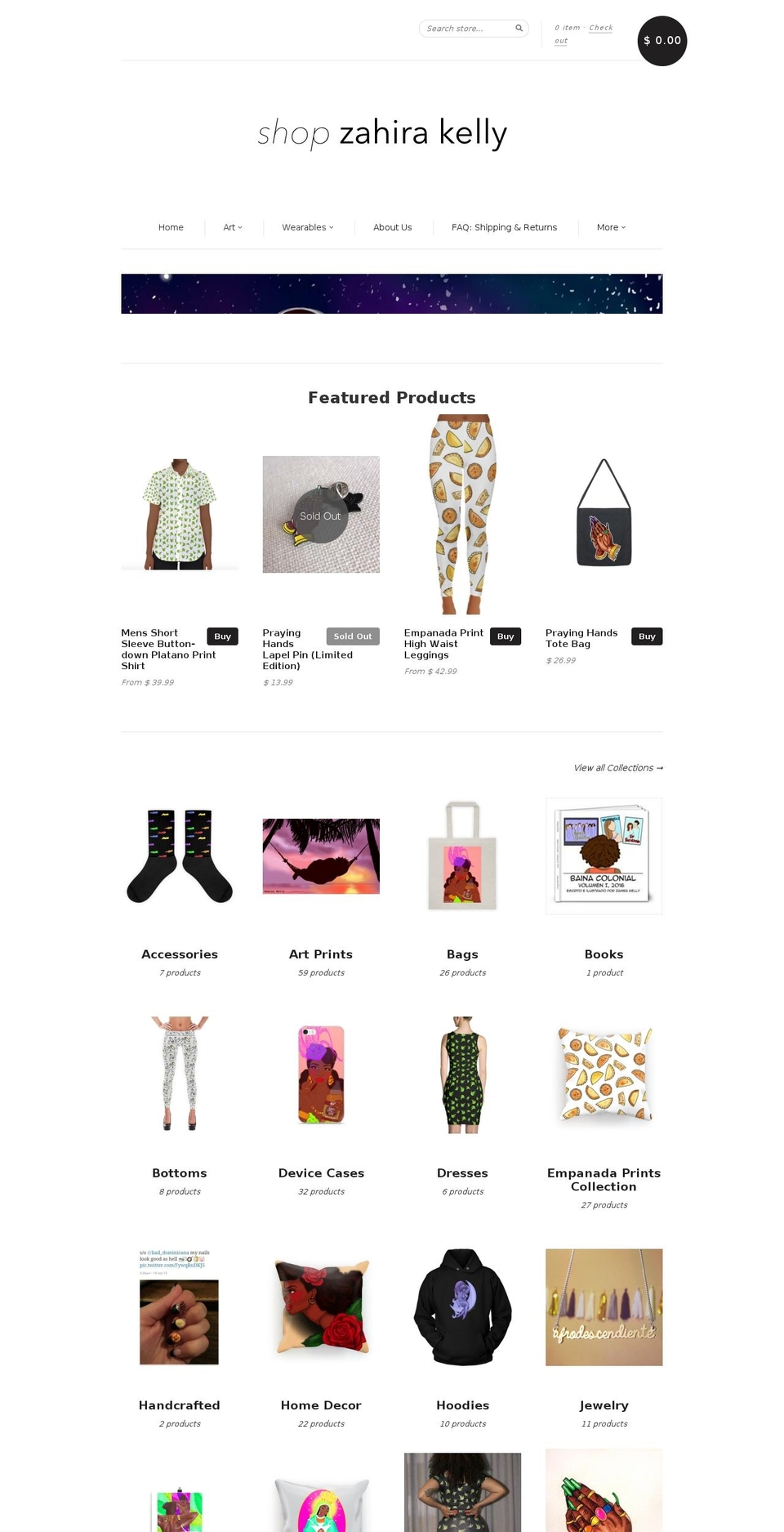 shopinterdimensional.com — Shopify storefront screenshot
