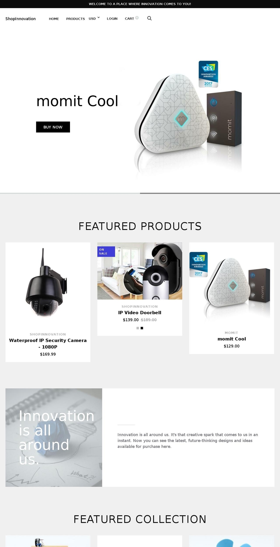 shopiot.com — Shopify storefront screenshot