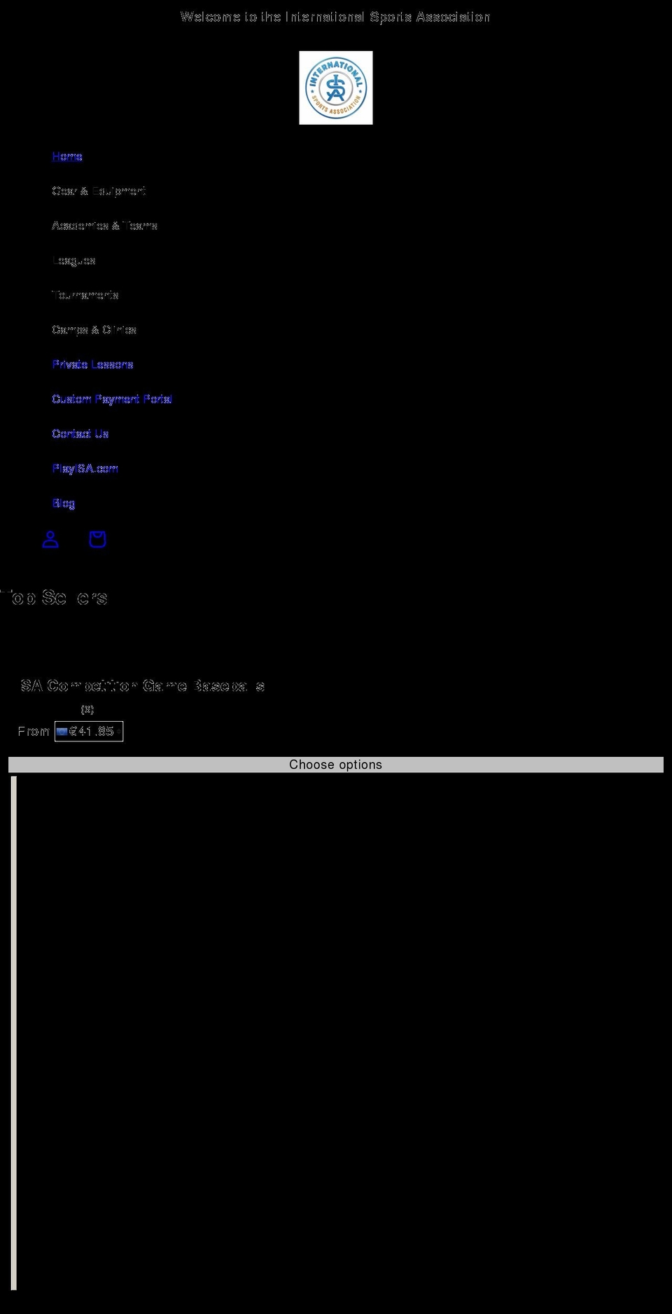 shopisa.com shopify website screenshot