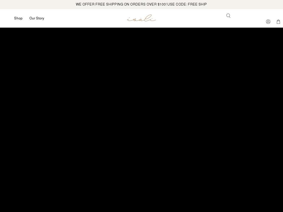 shopisali.com shopify website screenshot