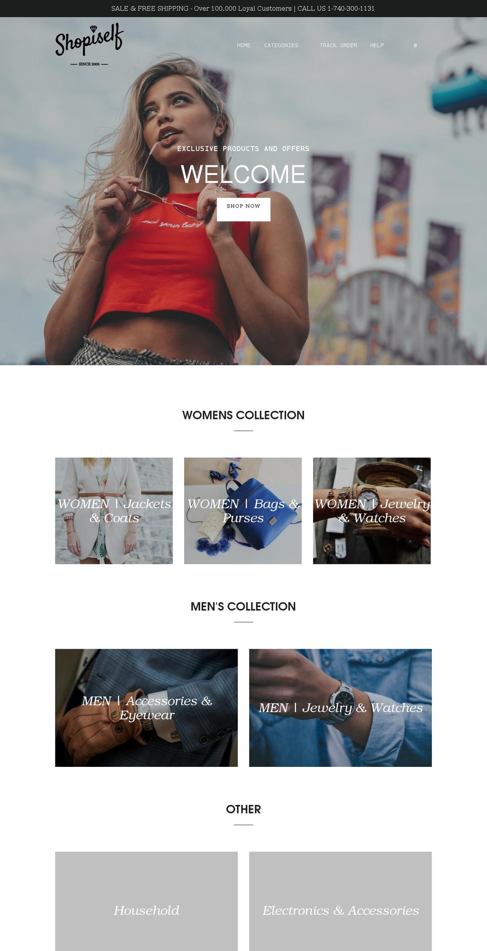 shopiself.com — Shopify storefront screenshot
