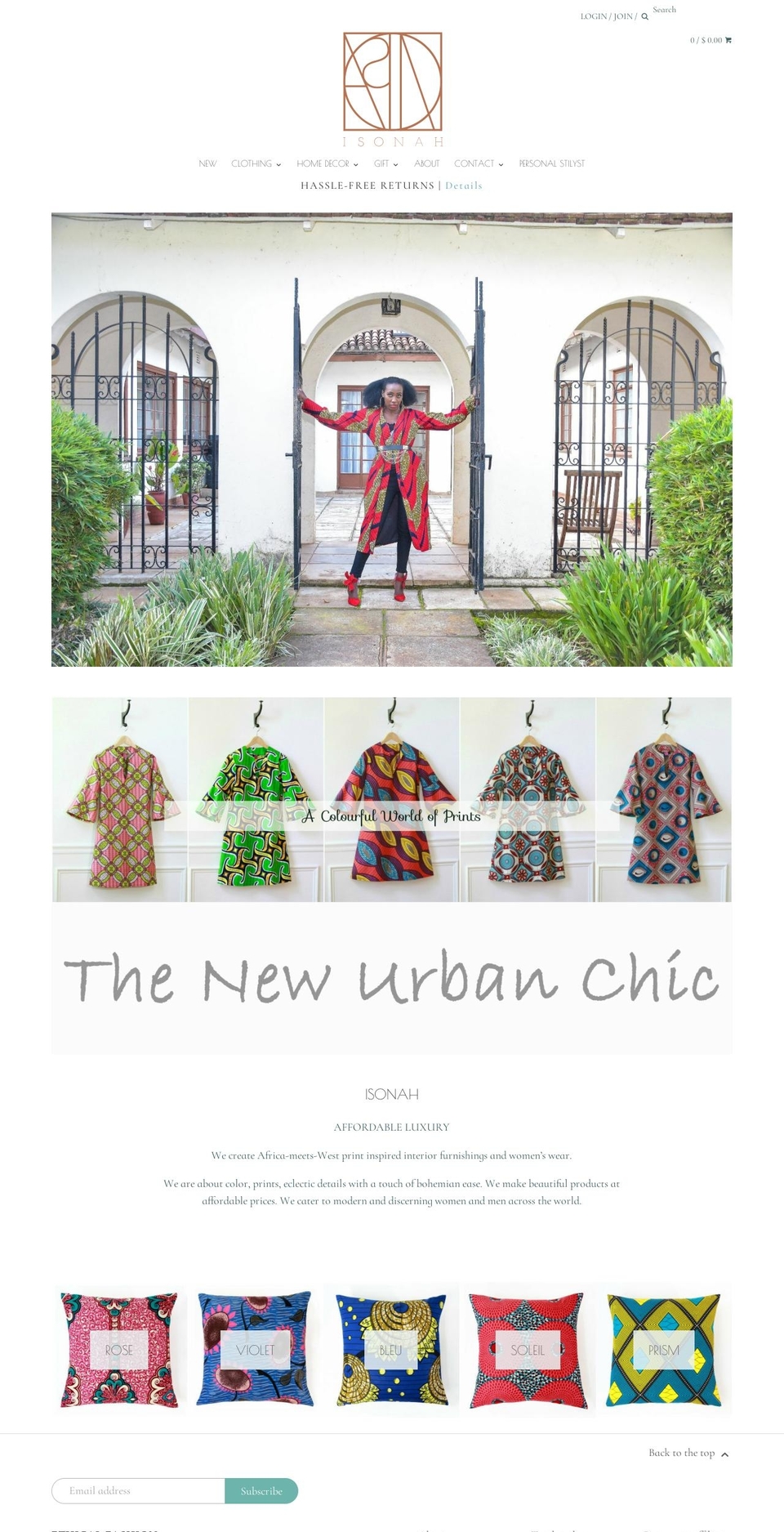 shopisonah.com shopify website screenshot