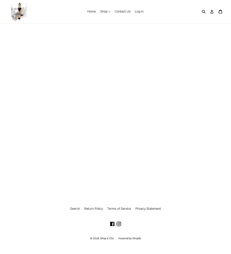 shopitchicny.com — Shopify storefront screenshot