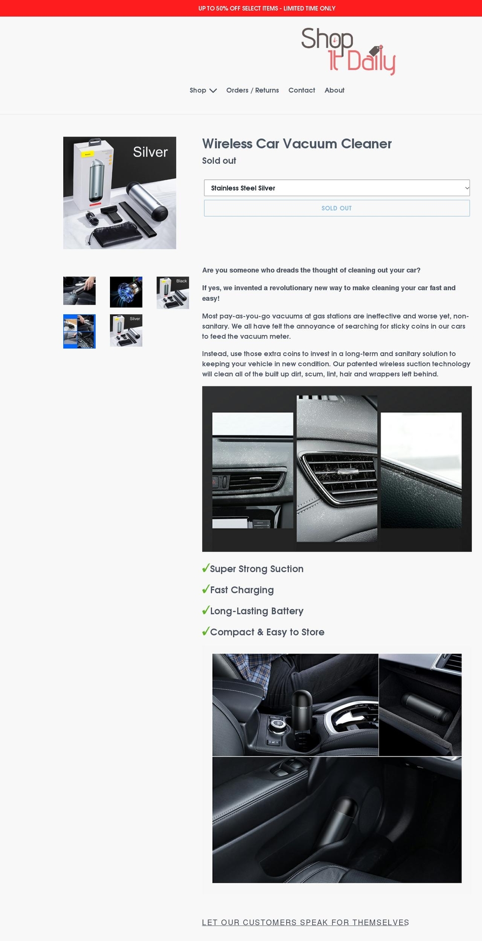 shopitdailyusa.com shopify website screenshot