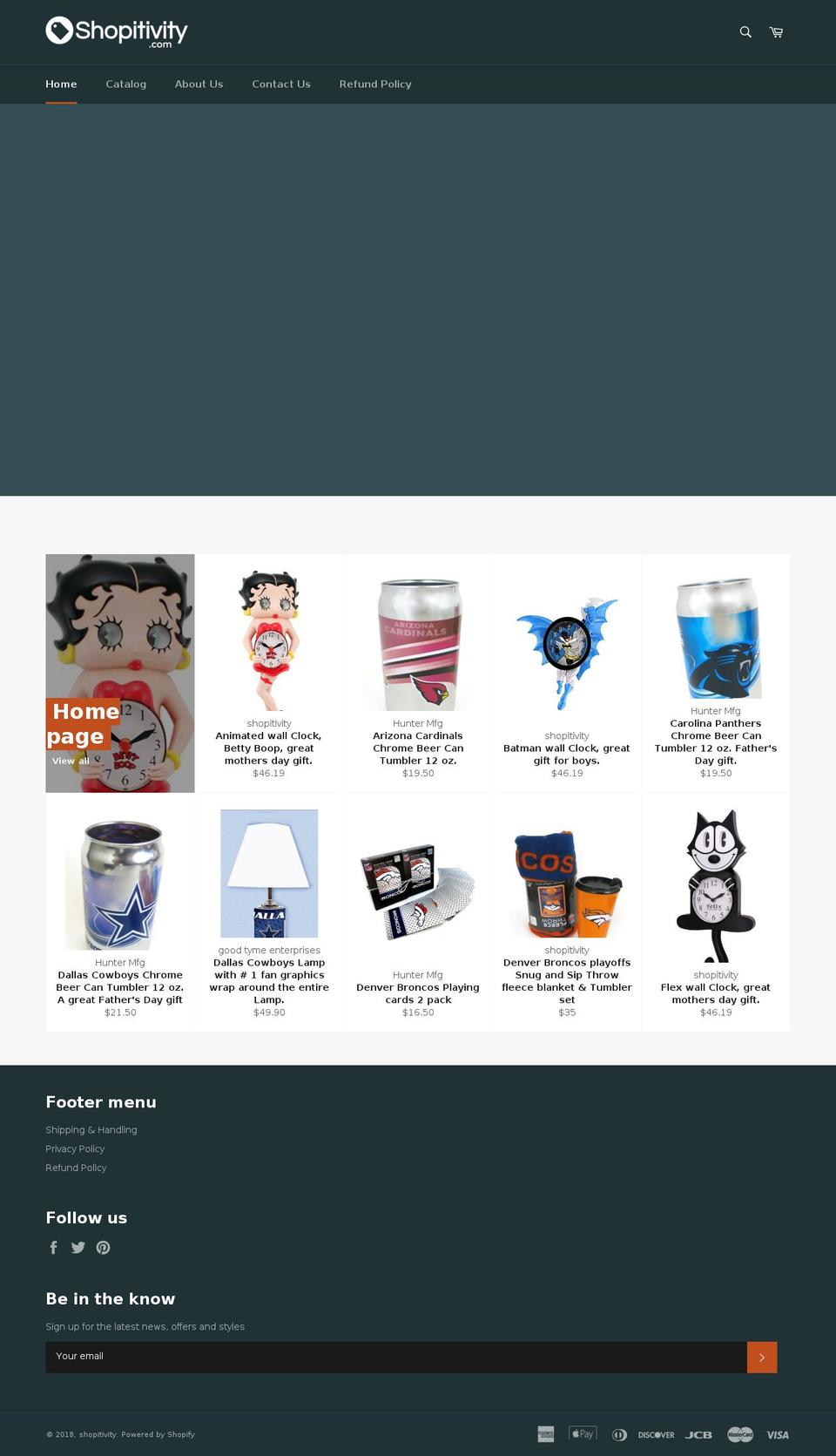shopitivity.com — Shopify storefront screenshot