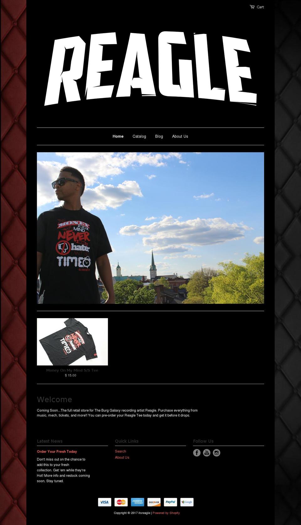 shopitsreagle.com shopify website screenshot