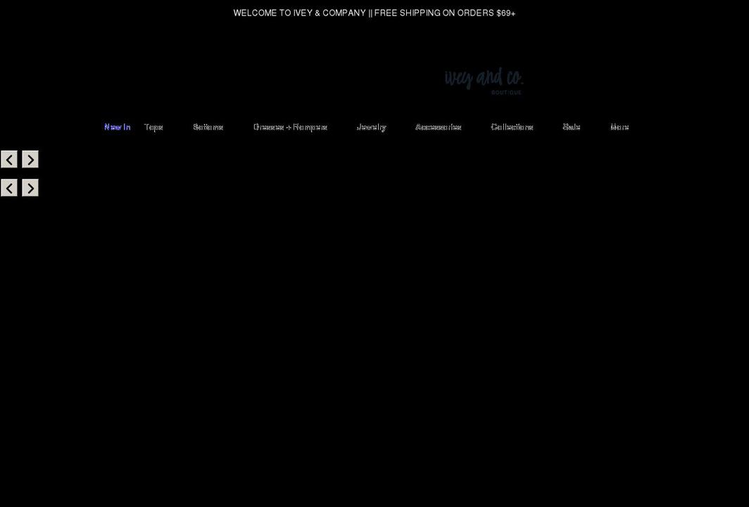 shopiveyandco.com shopify website screenshot