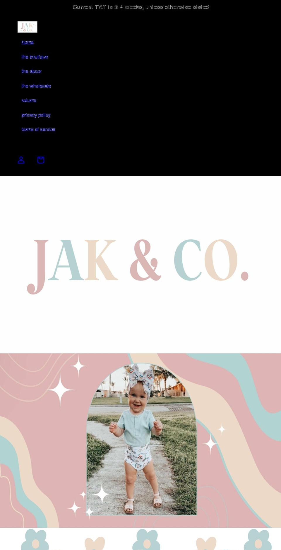 shopjakandco.com shopify website screenshot