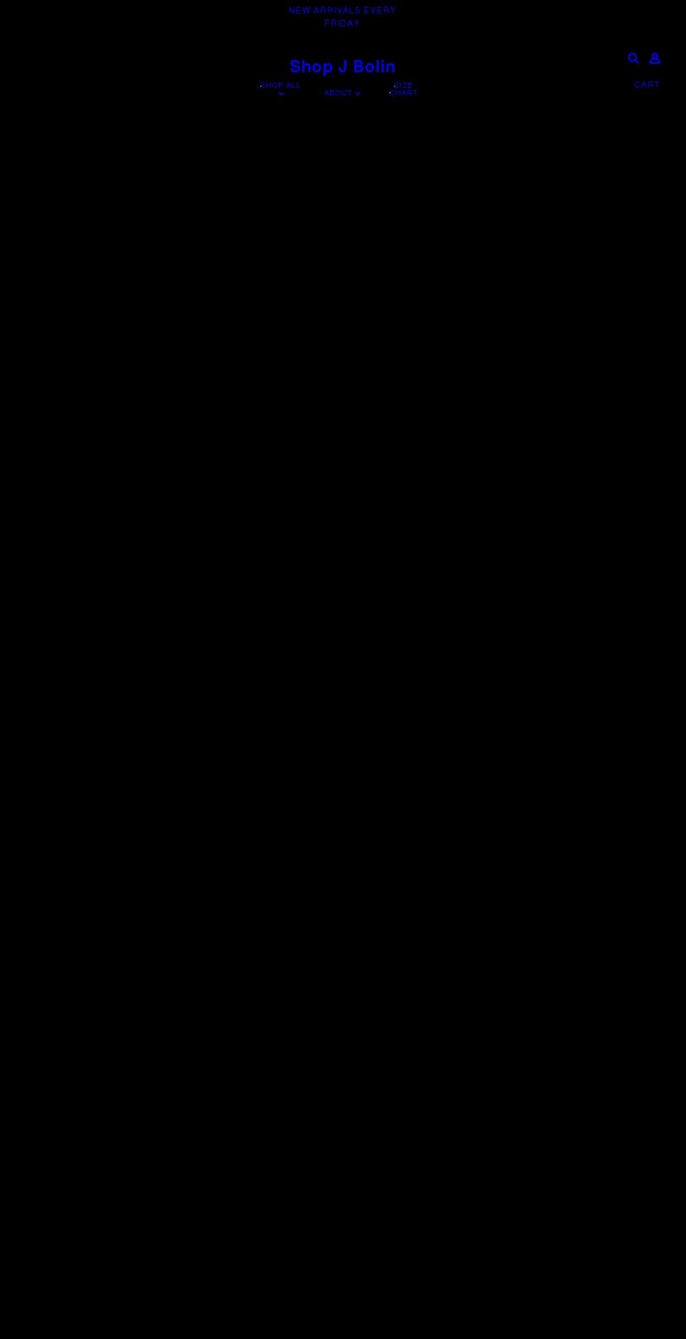 shopjbolin.com shopify website screenshot
