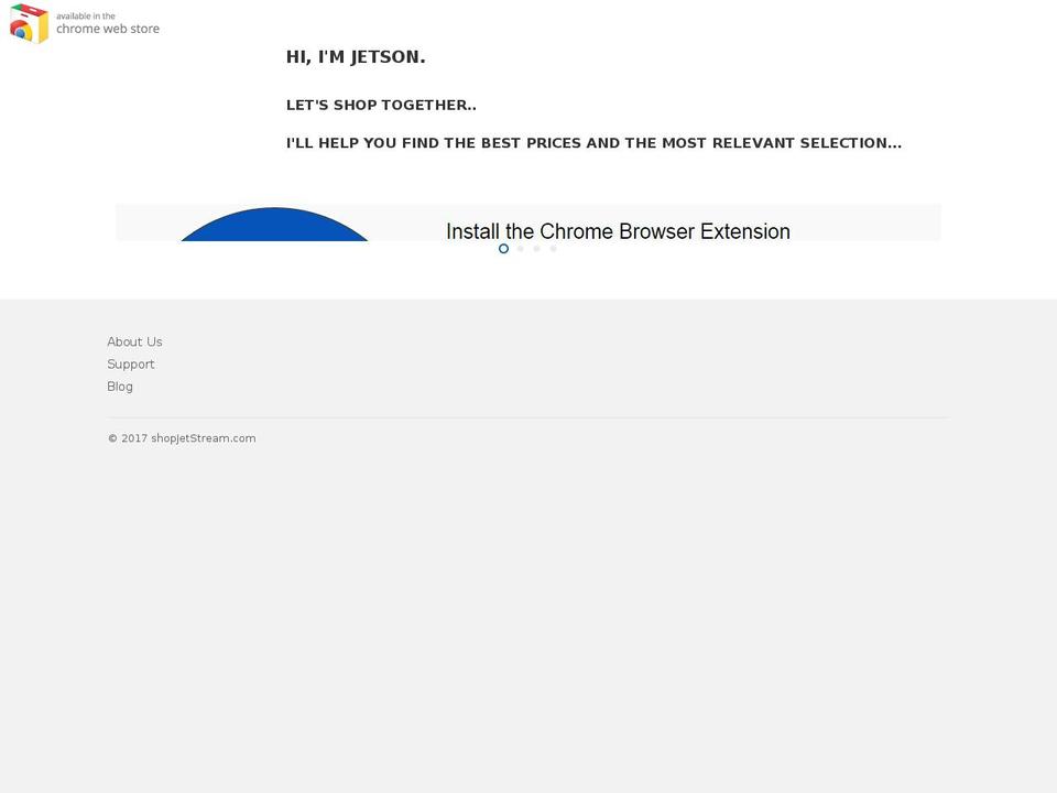 shopjetstream.com shopify website screenshot