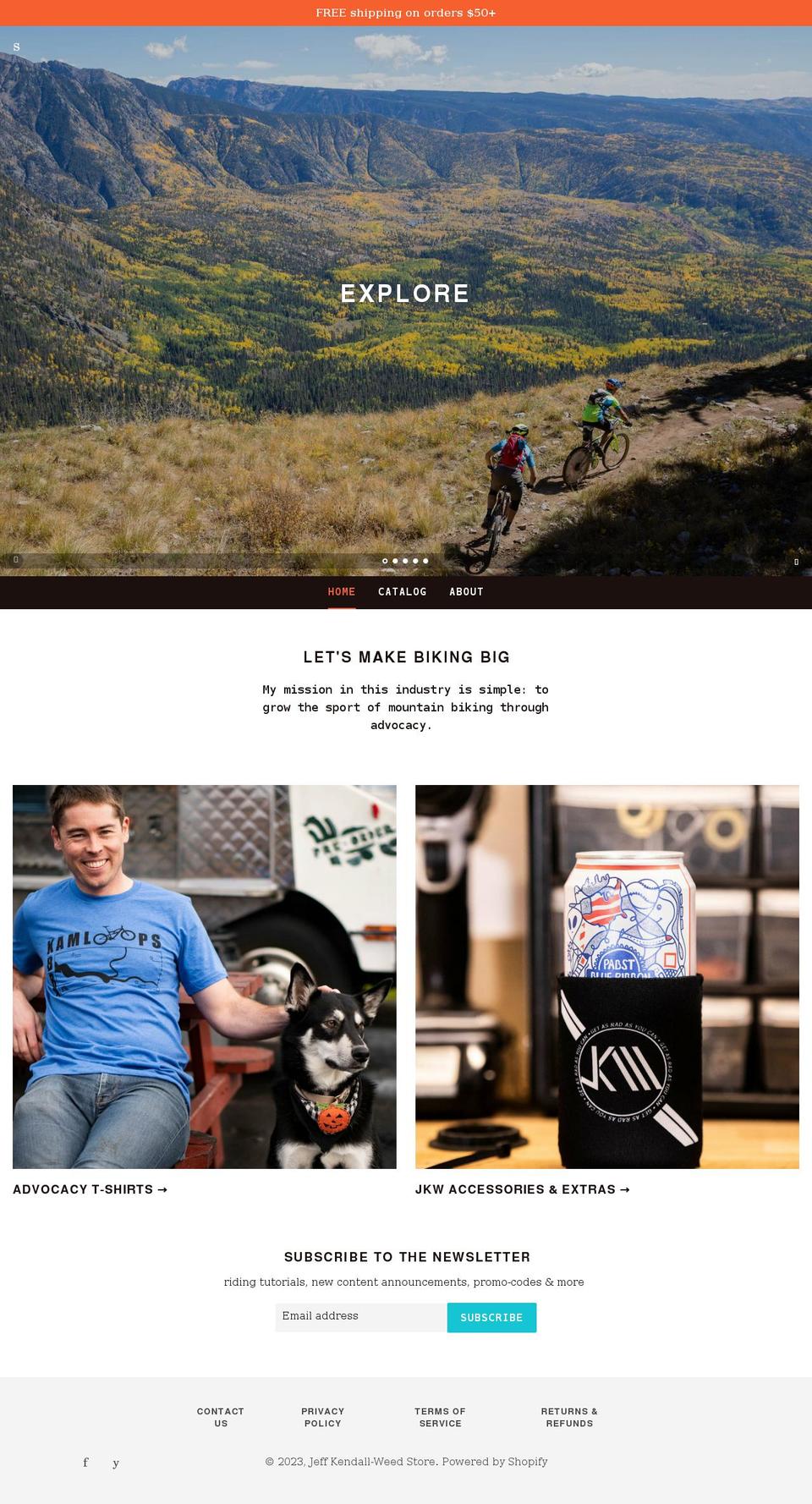 shopjkw.com shopify website screenshot