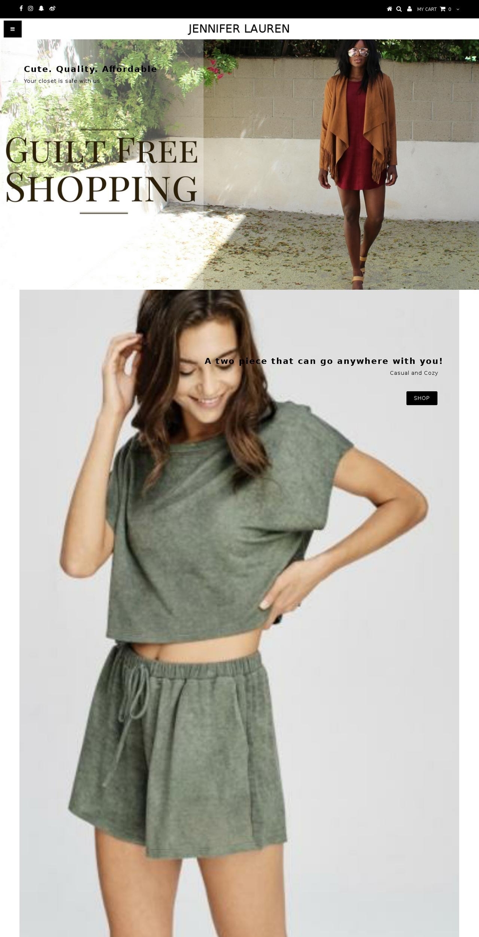 shopjlb.com — Shopify storefront screenshot