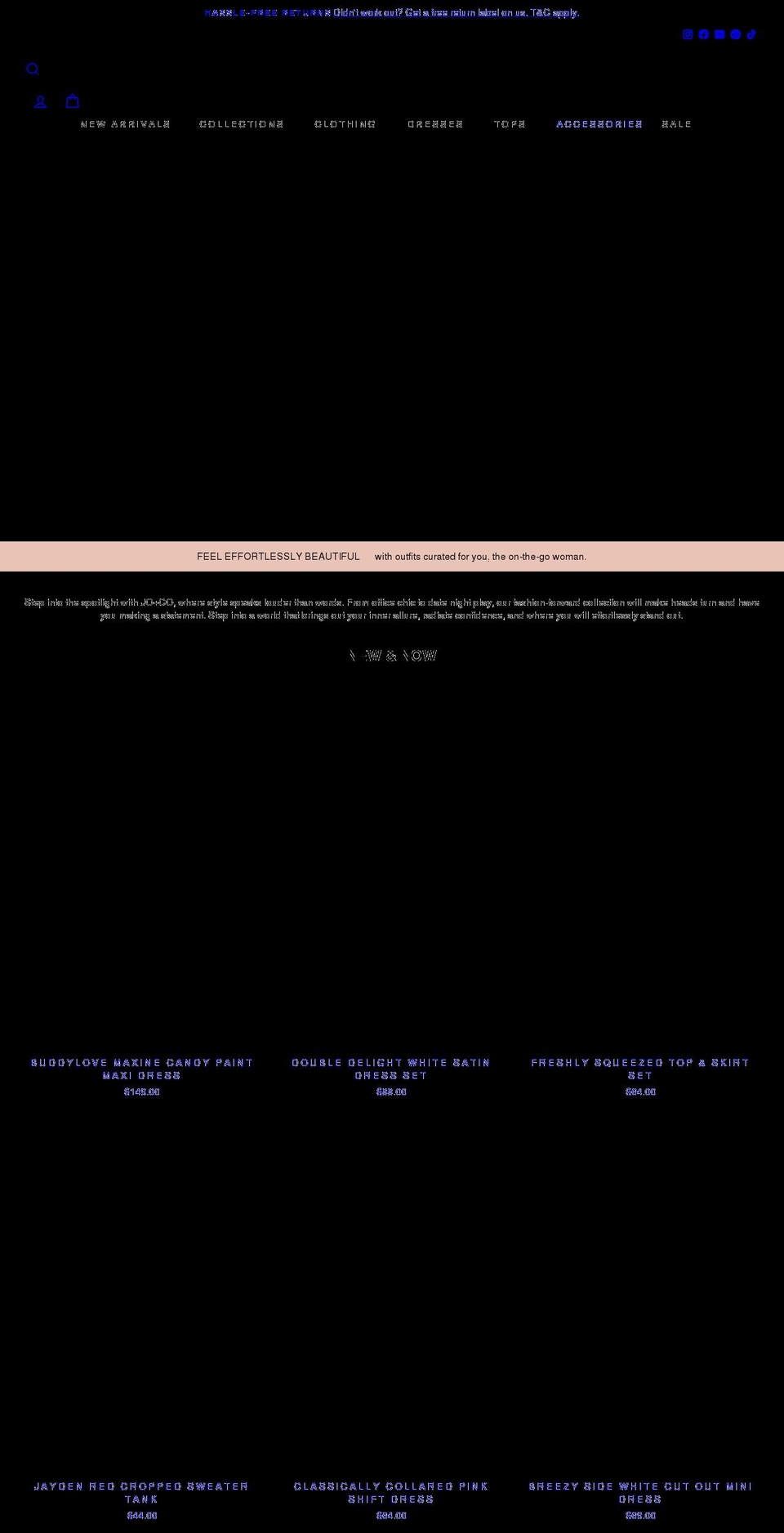 shopjoandco.com shopify website screenshot