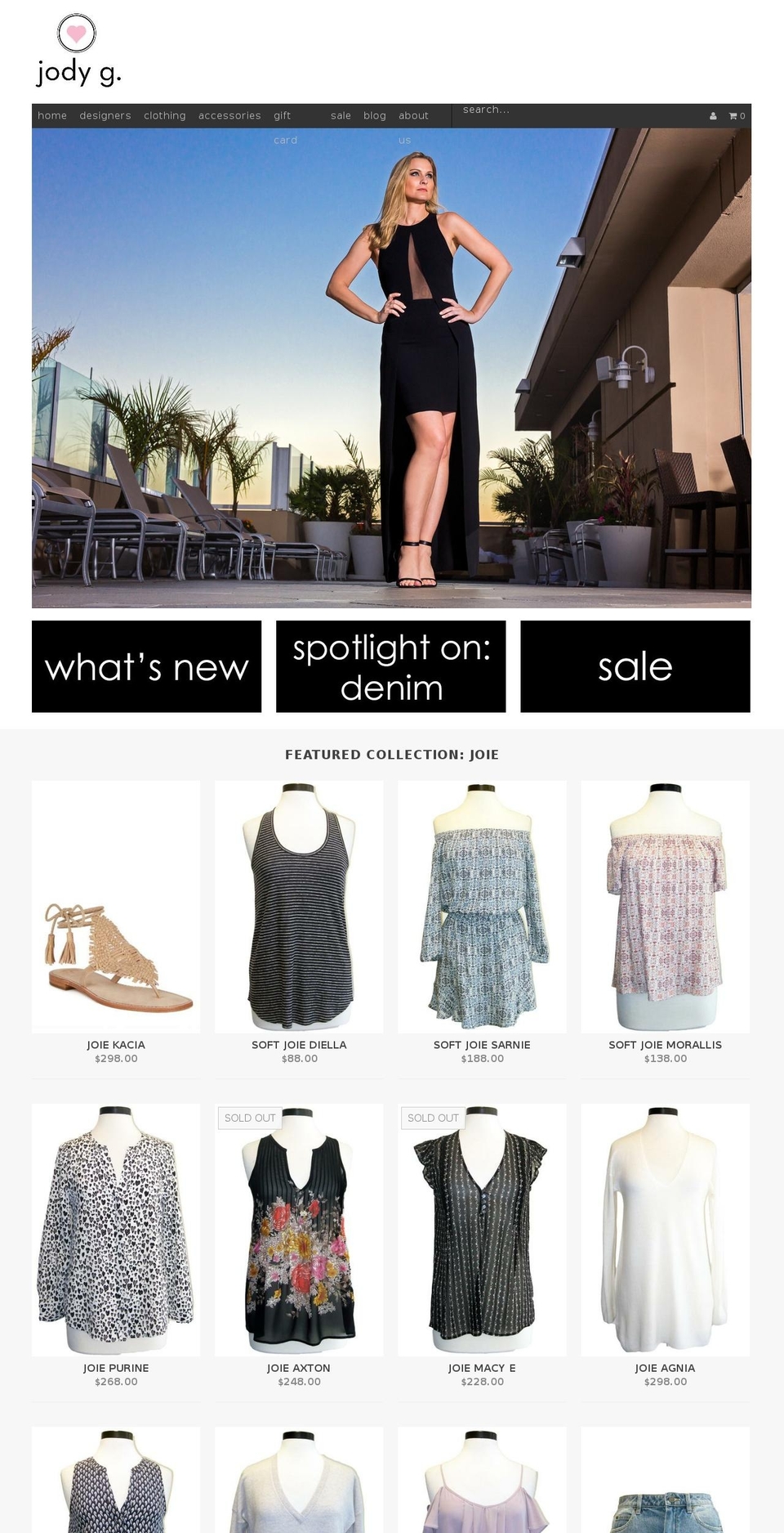 shopjodyg.com shopify website screenshot