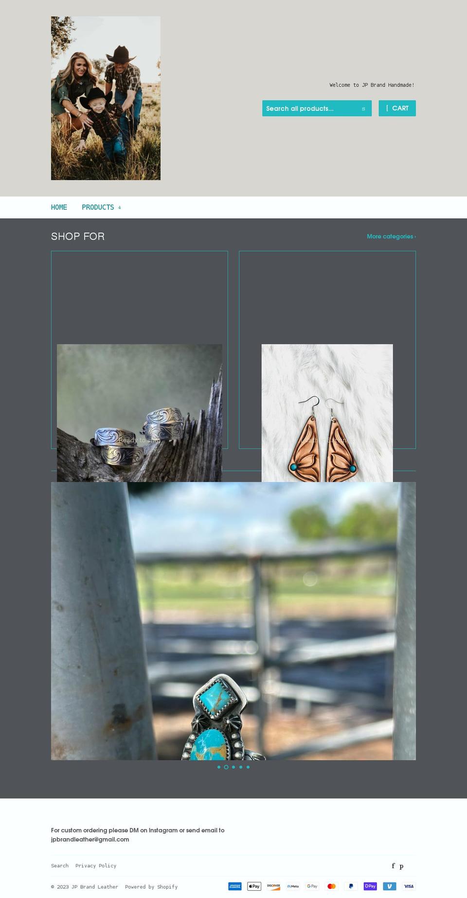 shopjpbrand.com shopify website screenshot