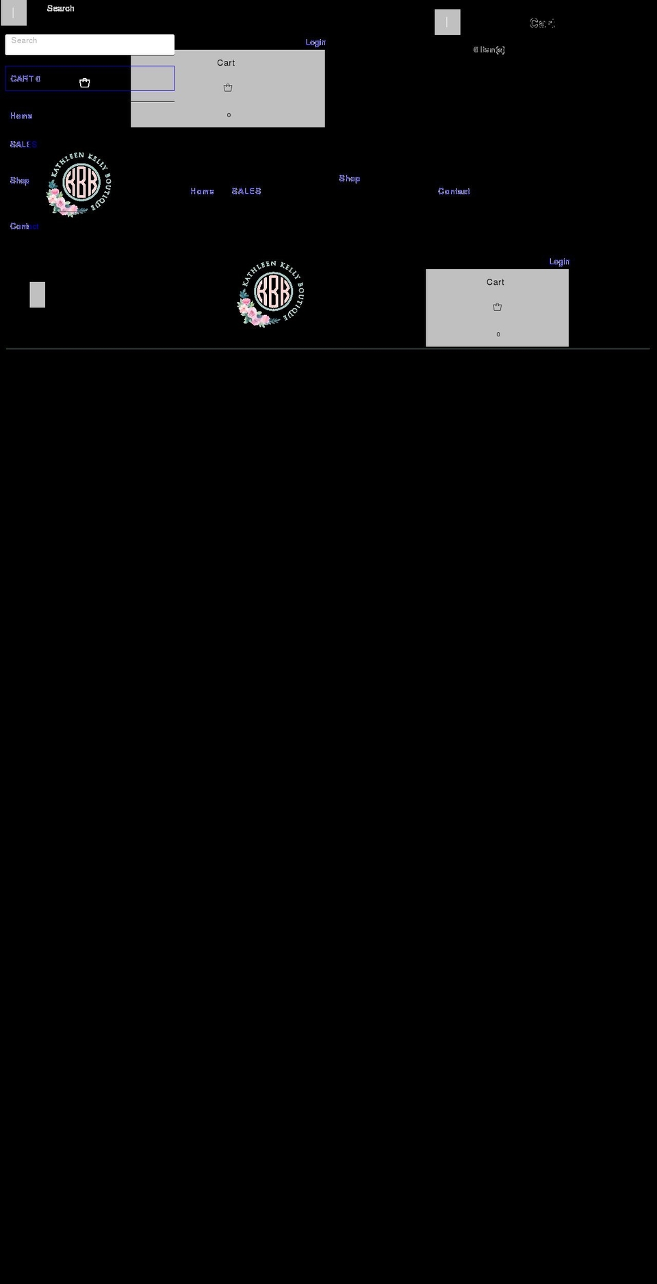 shopkathleenkelly.com shopify website screenshot