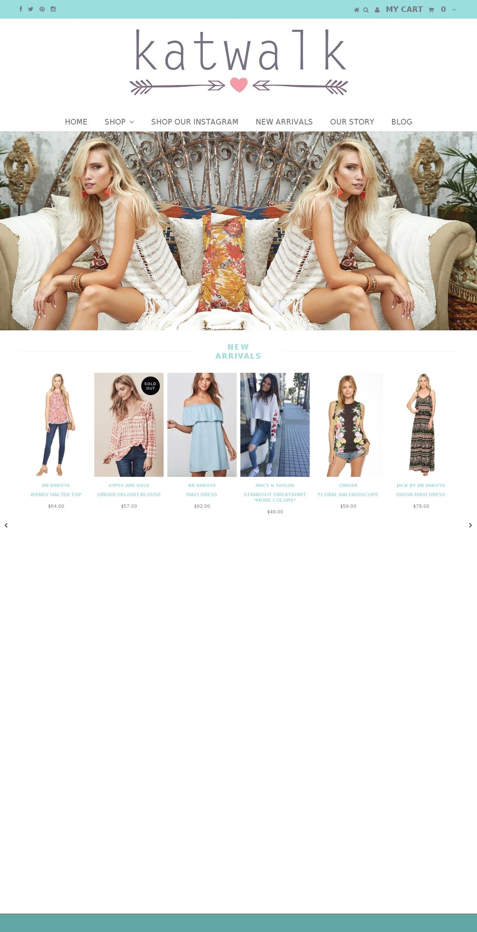 shopkatwalk.com shopify website screenshot