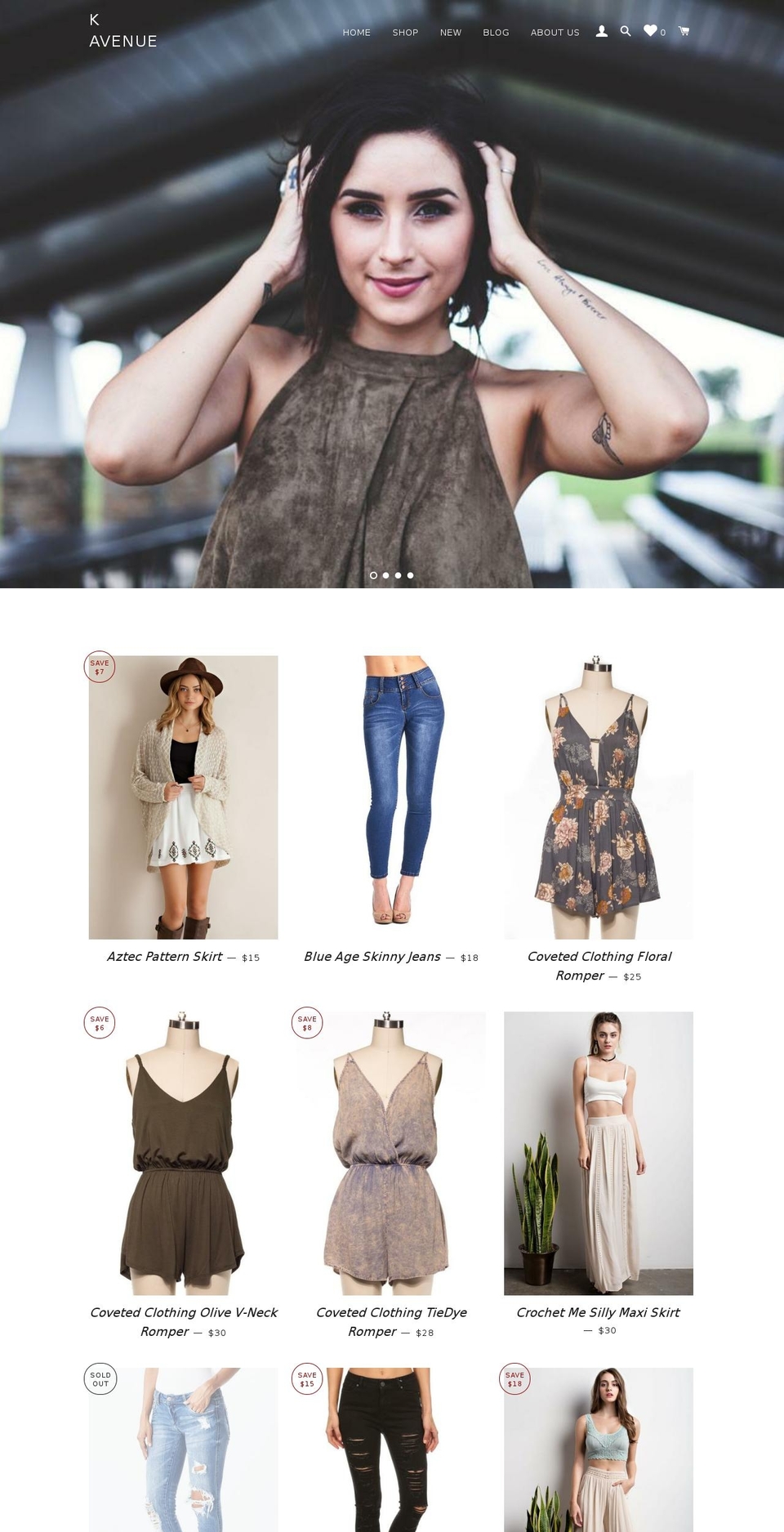 shopkavenue.com shopify website screenshot