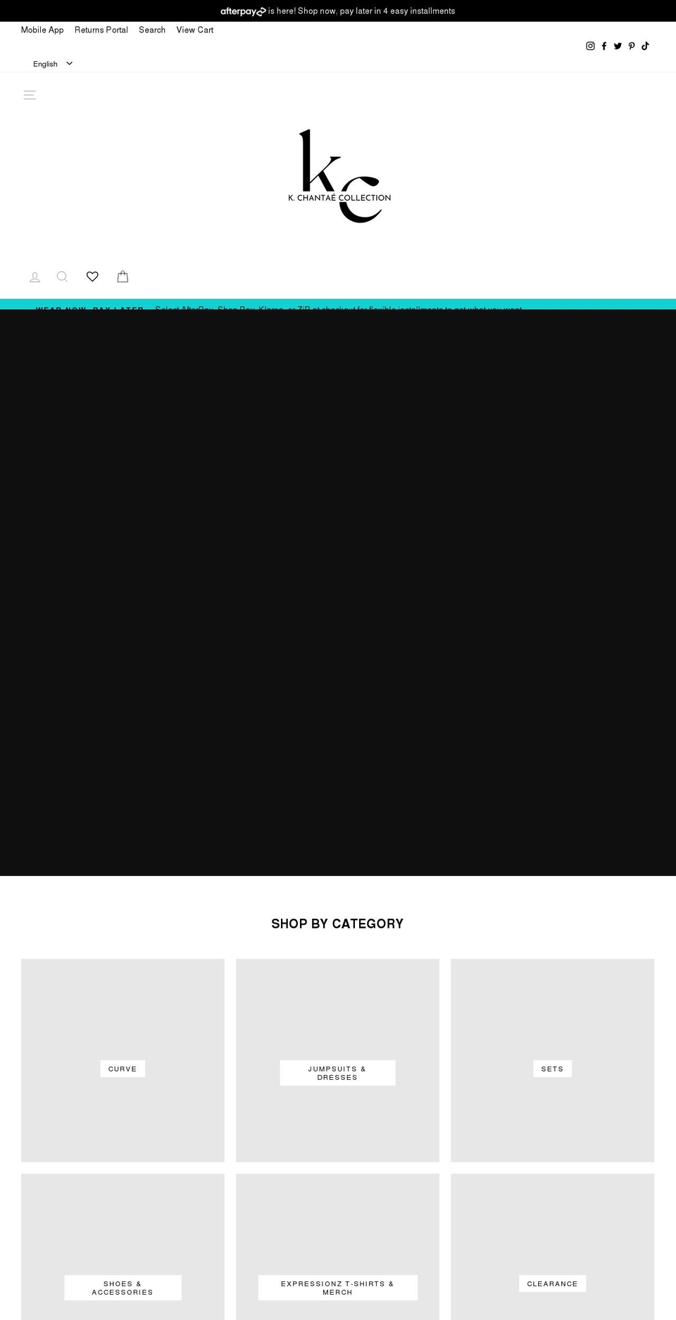 shopkchantae.com shopify website screenshot