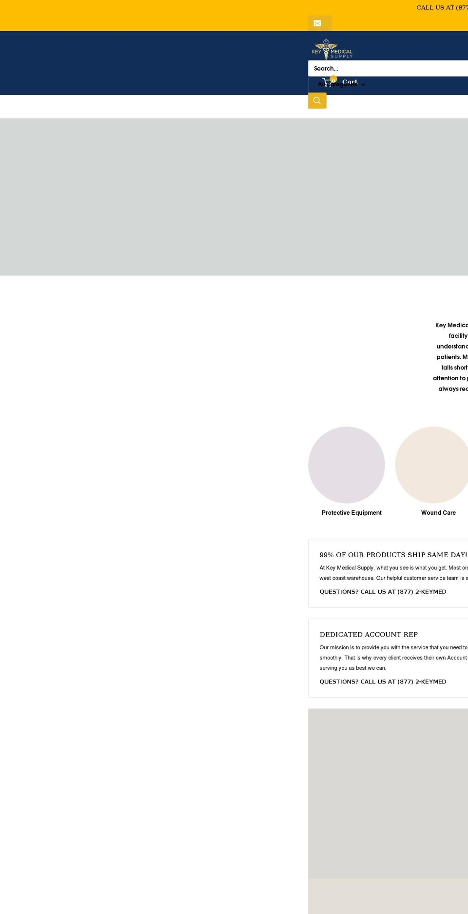 shopkeymedco.com shopify website screenshot
