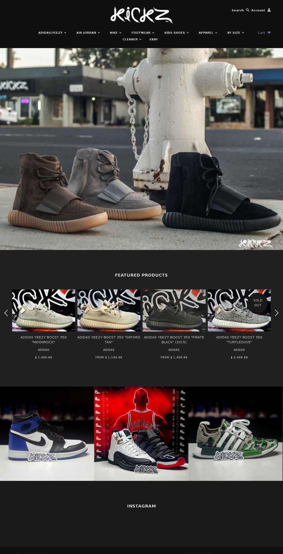 shopkickzinc.com shopify website screenshot