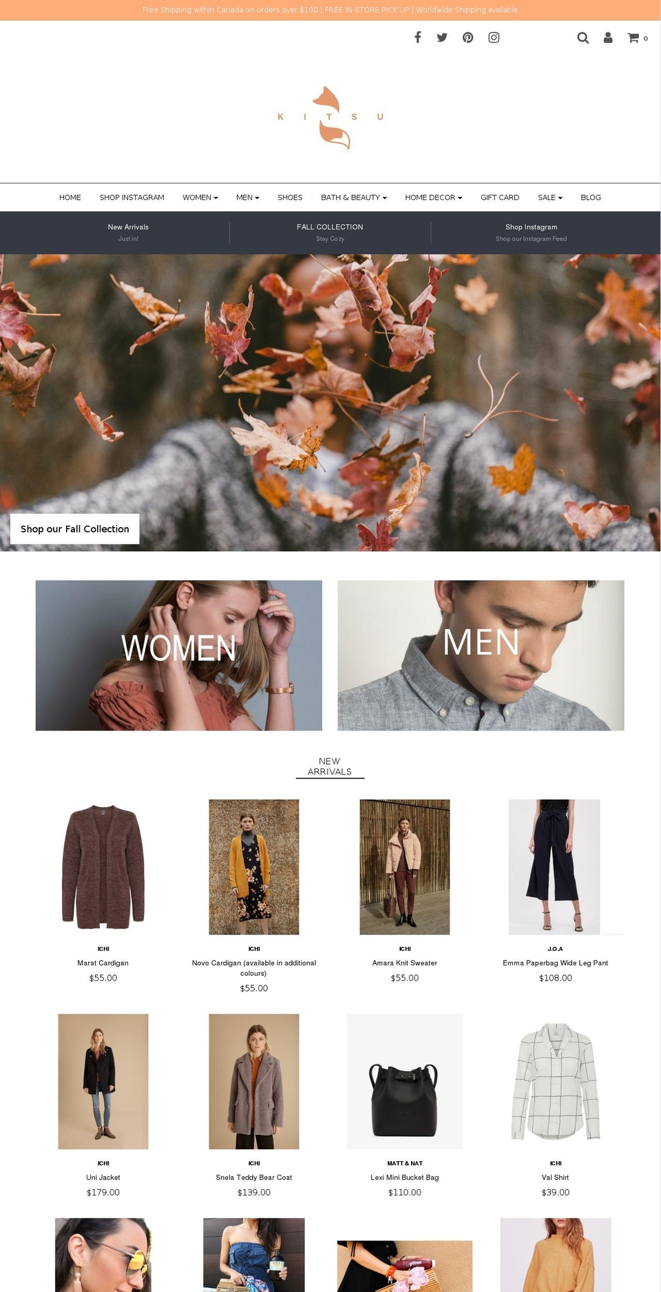 shopkitsu.com shopify website screenshot