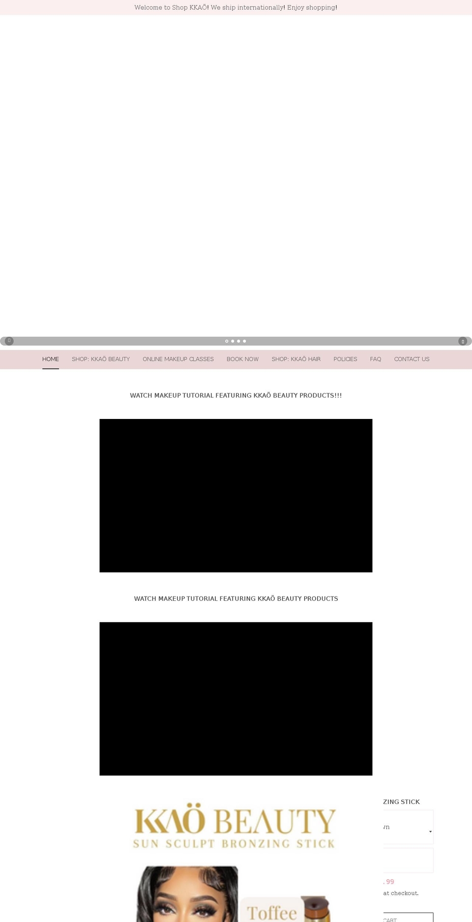 shopkkao.com shopify website screenshot